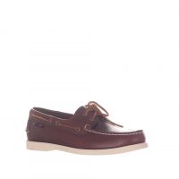 Sebago scarpa da barca dockside portland waxed da uomo