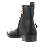 Solo soprani stivaletto in pelle con cinturino decorativo da donna