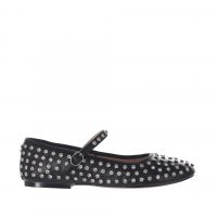 Steve madden ballerina mary jane in pelle con borchie da donna