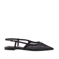 Steve madden ballerina slingshot in tessuto a rete da donna