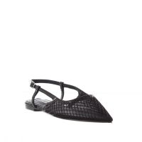 Steve madden ballerina slingshot in tessuto a rete da donna