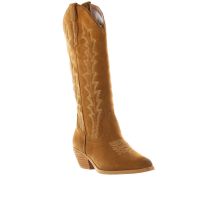 Steve madden stivale texano in camoscio da donna