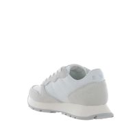 Sun68 sneaker ally glitter textile in camoscio e lurex da donna