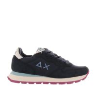 Sun68 sneaker ally solid in camoscio e nylon da donna