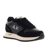 Sun68 sneaker ally studs in camoscio e pelle da donna