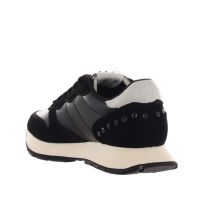 Sun68 sneaker ally studs in camoscio e pelle da donna