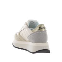Sun68 sneaker big ally in camoscio e nylon da donna