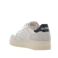 Sun68 sneaker big basket in pelle da uomo