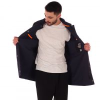Suns trench burbo in fibra da uomo