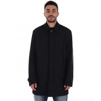 Suns trench sala first in tessuto tecnico da uomo
