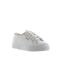 Superga sneaker in tela di cotone con perline da donna