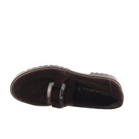 Tamaris mocassino in camoscio con accessorio da donna