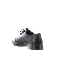 Tamaris stringata derby in pelle con fondo in gomma da donna