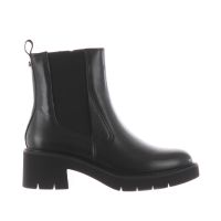 Tamaris tronchetto in pelle con inserti elastici da donna