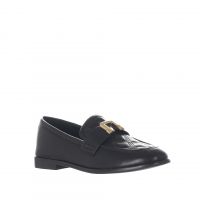 The giver mocassino in pelle trapuntata con morsetto da donna