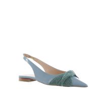 Tiffi ballerina slingback in vernice con strass da donna