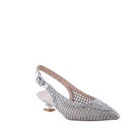 Tiffi ballerina slingback ricamata da donna