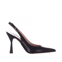 Tiffi décolleté slingback in nappa da donna