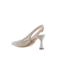 Tiffi décolleté slingback ricamata da donna