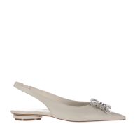 Tiffi slingback in nappa con fibbia gioiello da donna