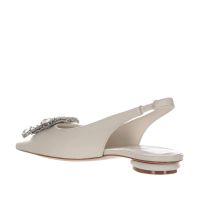 Tiffi slingback in nappa con fibbia gioiello da donna