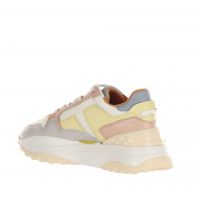 Tod's chunky sneaker in pelle e mesh da donna