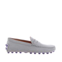 Tod's mocassino gommino bubble in camoscio da donna