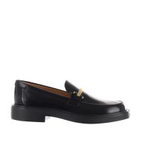 Tod's mocassino in pelle con accessorio metallico da donna