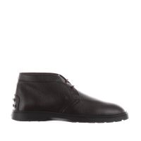 Tod's polacchino in pelle con gommini sul tallone da uomo