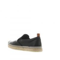 Tod's slip-on in pelle e rafia da uomo