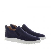 Tod's slip on in pelle scamosciata da uomo