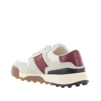 Tod's sneakers in pelle scamosciata e liscia da uomo