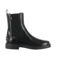 Tod's stivaletto beatles in pelle semilucida da donna
