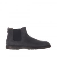 Tod's tronchetto in camoscio con gommini sul tallone da uomo