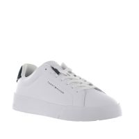 Tommy hilfiger sneaker th court in pelle da uomo