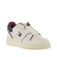 Tommy hilfiger sneaker tjm retro basket in pelle da uomo