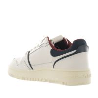 Tommy hilfiger sneaker tjm retro basket in pelle da uomo