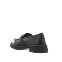 Tua by braccialini mocassino in pelle con morsetto gioiello da donna