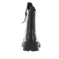 Tua by braccialini stivaletti in pelle con zip frontale da donna