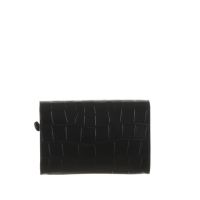 Twinset clutch portafoglio in pelle stampa cocco da donna