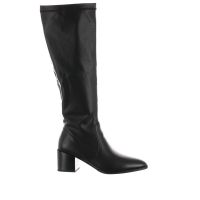 Uma parker stivale a punta in similpelle stretch da donna