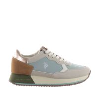 U.s. polo assn. sneaker in camoscio e nylon da donna