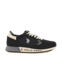 U.s. polo assn. sneaker in camoscio e tessuto tecnico da uomo