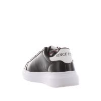 U.s. polo assn. sneaker in ecopelle con tallone a contrasto da uomo