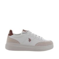 U.s. polo assn. sneaker in ecopelle e camoscio da uomo