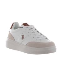 U.s. polo assn. sneaker in ecopelle e camoscio da uomo