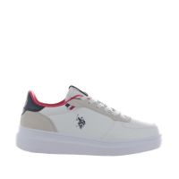 U.s. polo assn. sneaker in ecopelle e camoscio da uomo