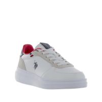 U.s. polo assn. sneaker in ecopelle e camoscio da uomo