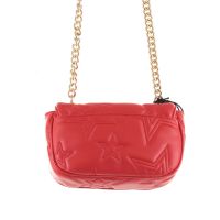 Versace jeans couture borsa a tracolla in ecopelle con stelle da donna