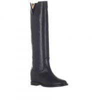 Via roma 15 stivale tubolare malibu in pelle da donna